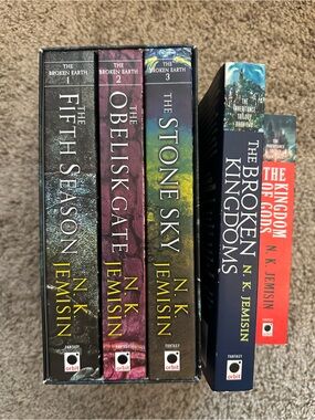 Bundle of 5 books by N. K. Jemisin including the Broken Earth Trilogy